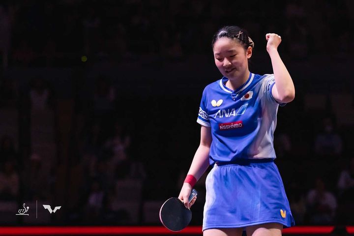 張本美和（C）ITTF