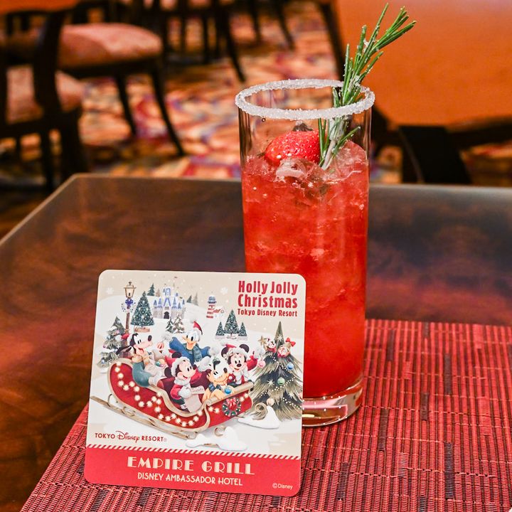 ディズニークリスマススペシャルドリンク