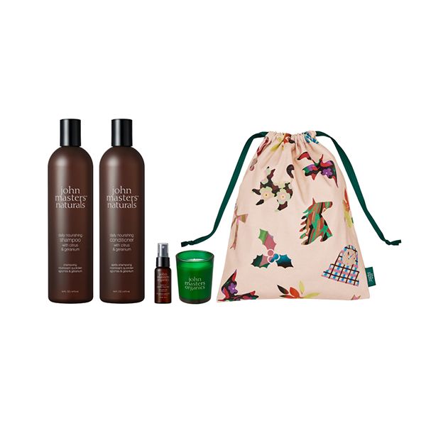 john masters organics holiday collection 2025「organic hair care coffret 〈medium〉」