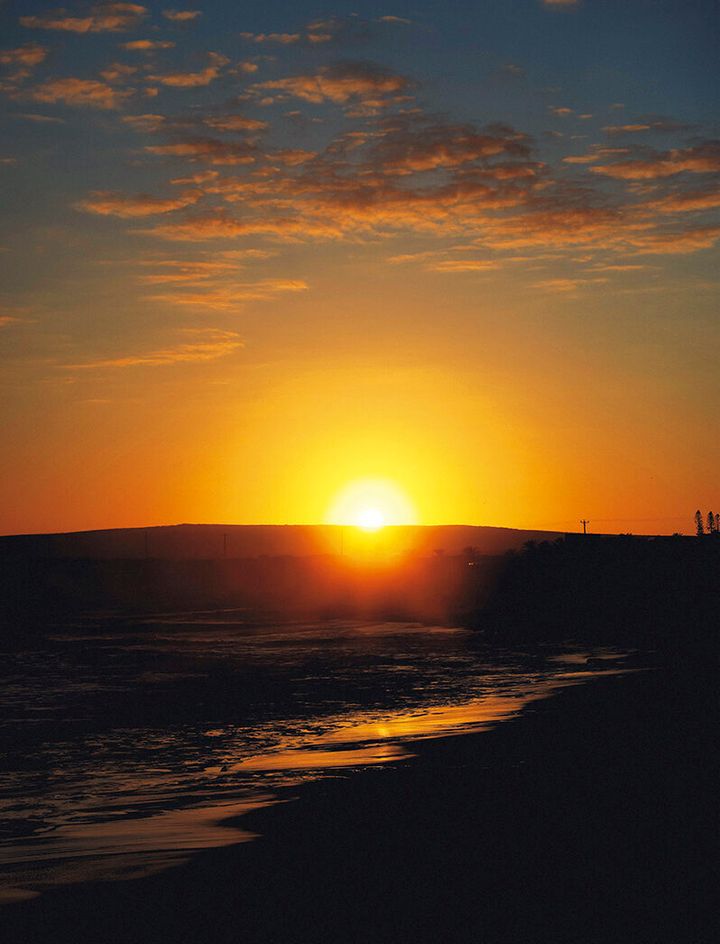 ジェークス·ポイントの美しい朝焼け