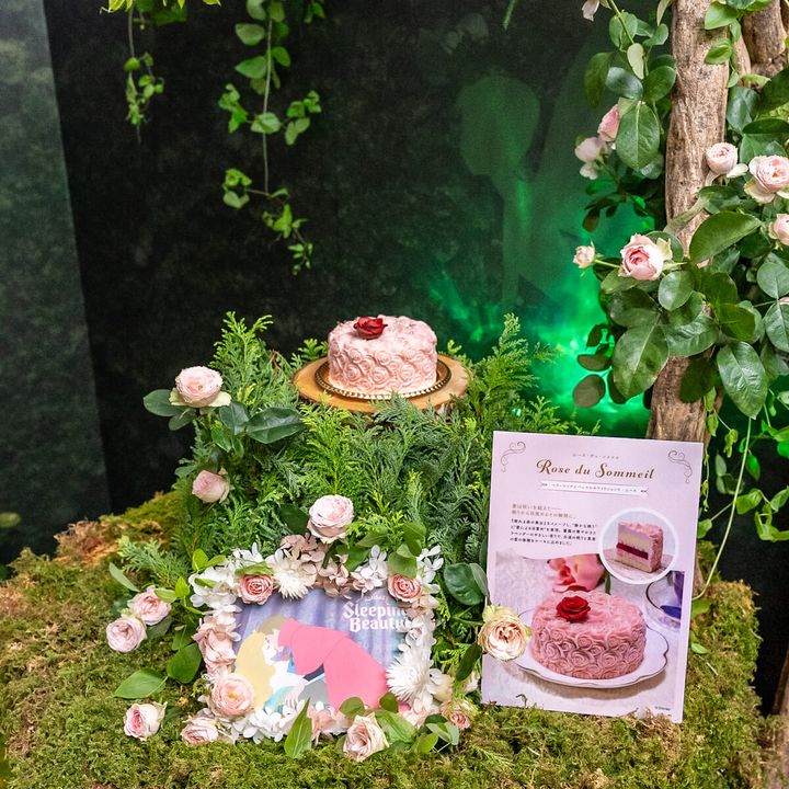 『眠れる森の美女』 Rose du Sommeil／ベリー＆ライチとバニラのホワイトショコラムース2