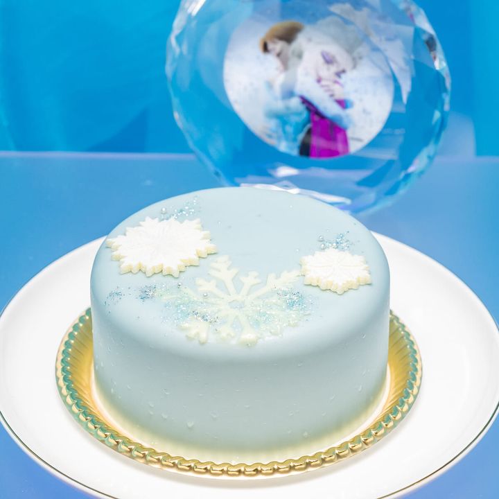 『アナと雪の女王』 Deux Cœurs de Neige／ハーブ香るピーチのホワイトショコラムース3