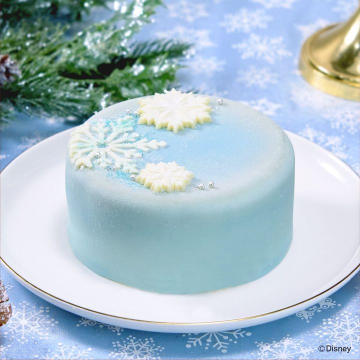 『アナと雪の女王』 Deux Cœurs de Neige／ハーブ香るピーチのホワイトショコラムース