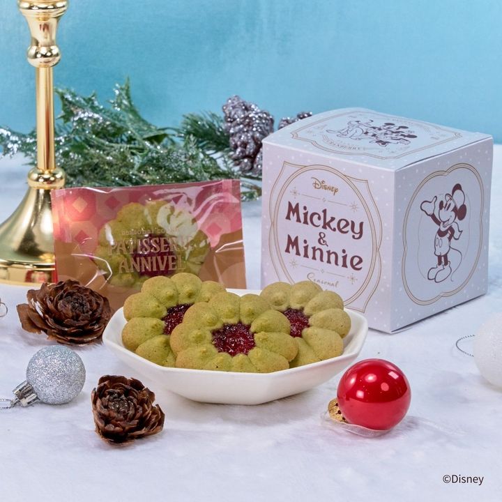 『シーズナルクッキー／ミッキー＆ミニー』 Holiday Magic／ピスタチオ＆クランベリークッキー