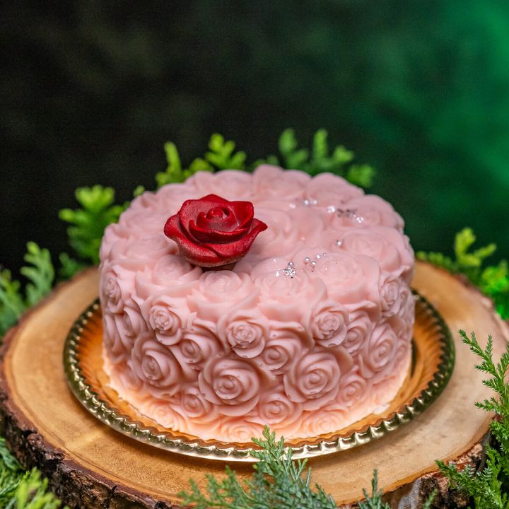 『眠れる森の美女』 Rose du Sommeil／ベリー＆ライチとバニラのホワイトショコラムース3