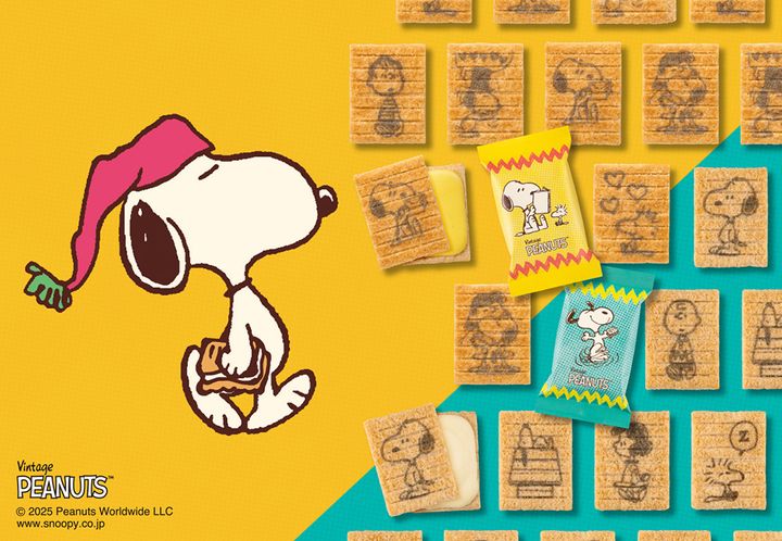 シュガーバターの木×スヌーピー