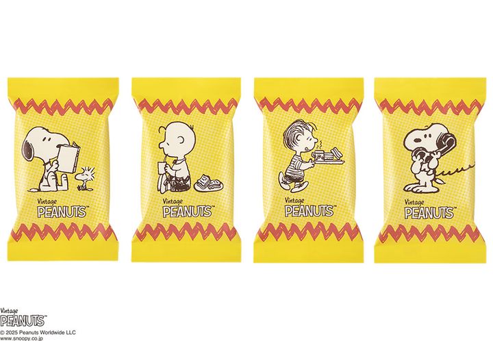 個包装の絵柄は全4種類