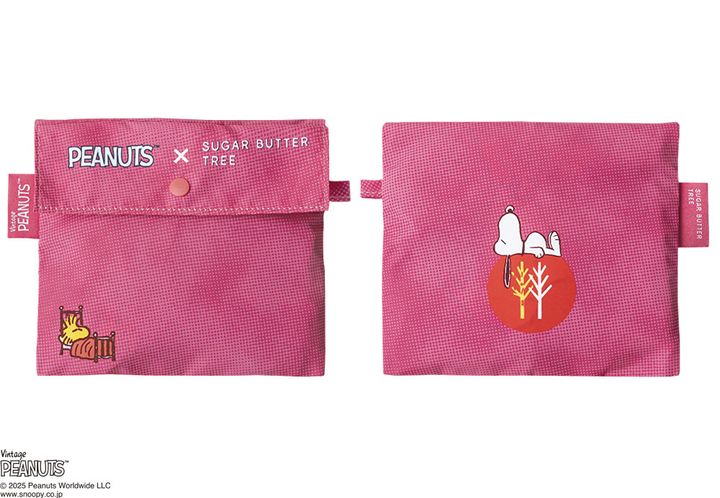 スヌーピー シュガーバターの木 エコバッグ 折り畳み時のイメージ