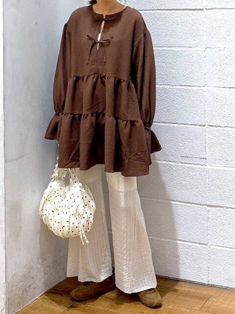 ブラウンコーデ3