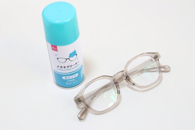 ダイソー メガネクリーナー メガネ