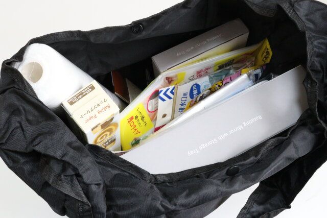 ダイソーのワンショルダーエコバッグの容量