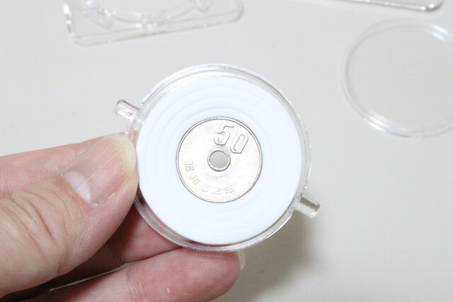 セリア 回転式コインディスプレイケース 使用方法