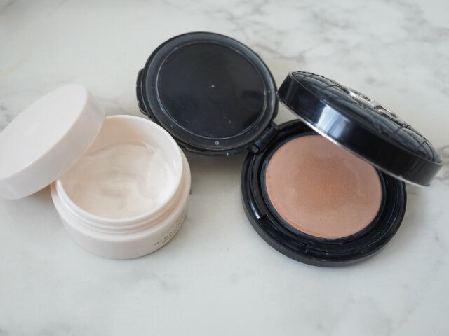 クリームとクッションファンデ