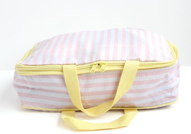 宝島社サンリオキャラクター圧縮収納ポーチファスナー