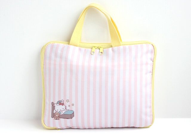 ハローキティ圧縮収納ポーチ