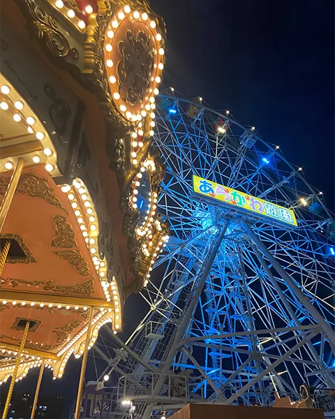 東京・荒川区にある「あらかわ遊園」の観覧車