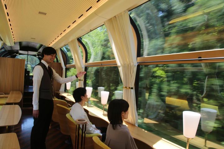 アテンダントによるもてなしで快適に過ごせる