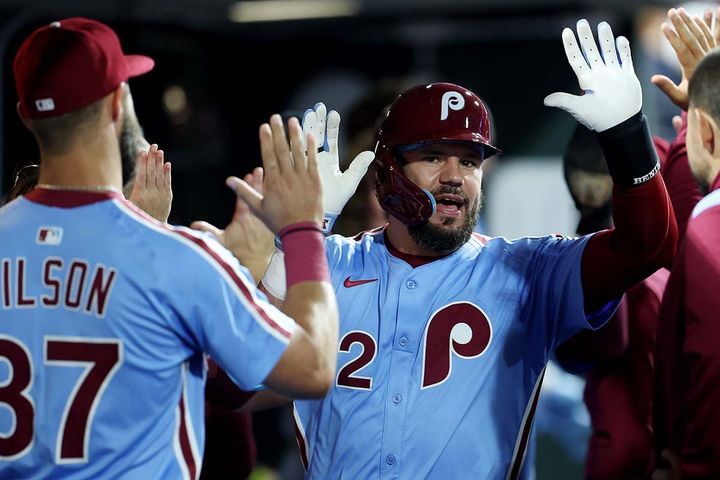 フィリーズのカイル・シュワーバー（C）Getty Images