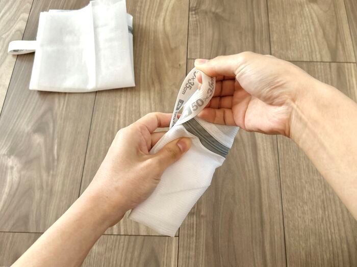 【セリア】ただの「洗濯ネット」ではありません！誰もが遭遇したことがあるプチストレスがすっきり解消♪