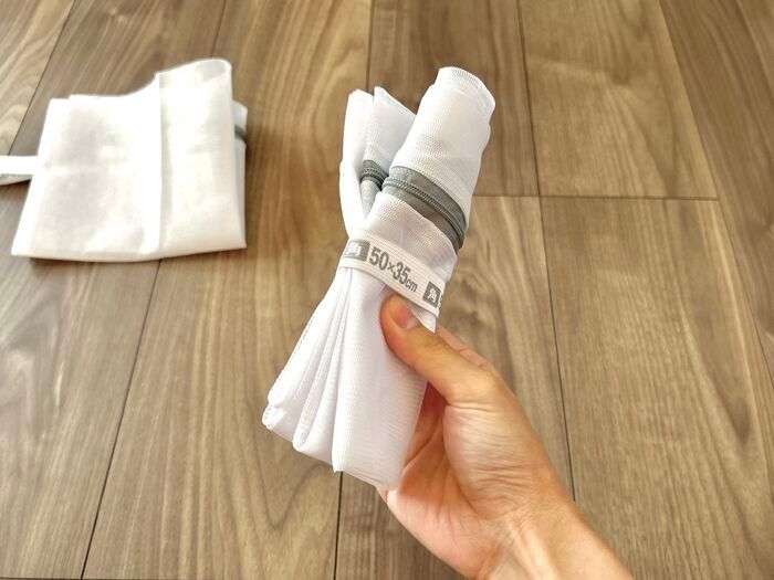 【セリア】ただの「洗濯ネット」ではありません！誰もが遭遇したことがあるプチストレスがすっきり解消♪