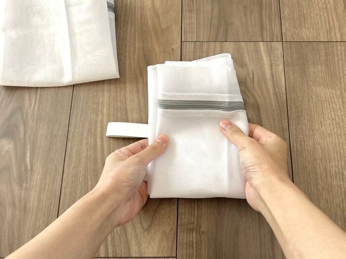 【セリア】ただの「洗濯ネット」ではありません！誰もが遭遇したことがあるプチストレスがすっきり解消♪