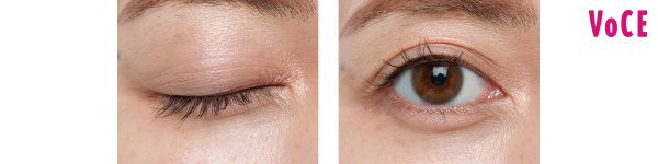 ほんのりスウィートなパールが輝く淡ピーチ