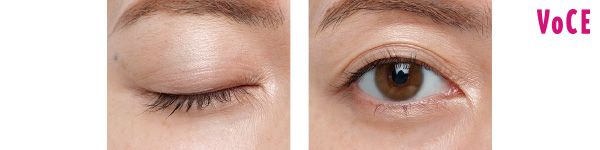 シアーなピーチで血色感もさりげなく