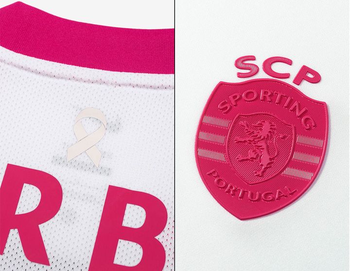 日本代表所属のポルトガル名門、ピンクリボン月間で「ピンクの特別ユニフォーム」を着用