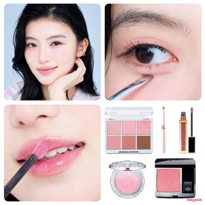 【いむたんメイク】SNSで話題！血色ピンク＆白肌クリームで“多幸感”をまとう方法