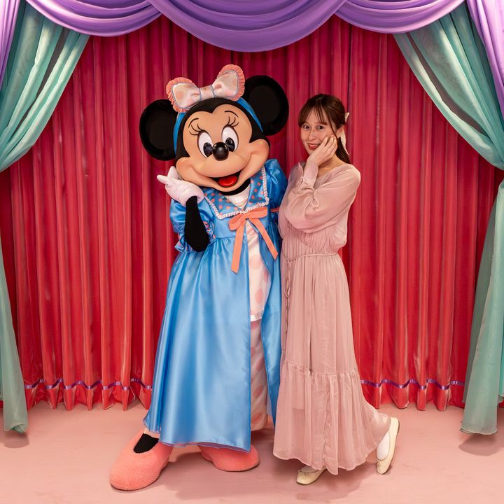 ミニーマウスルーム（「パジャマパーティー」プラン