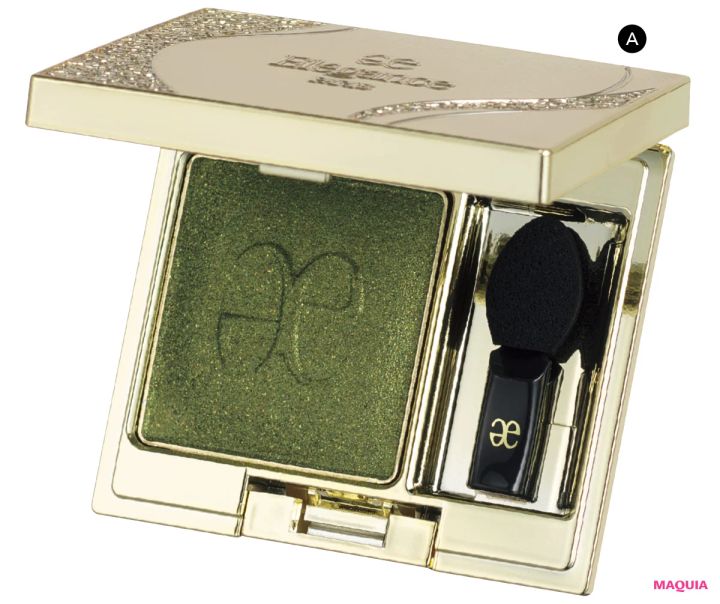 単色アイシャドウ 与田祐希 元乃木坂46 林由香里 スパイスカーキ エレガンス プレジール アイズ 17