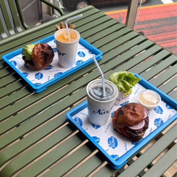 「Neo Nice Burger（ネオナイスバーガー）渋谷宮益坂」のネオナイスセット