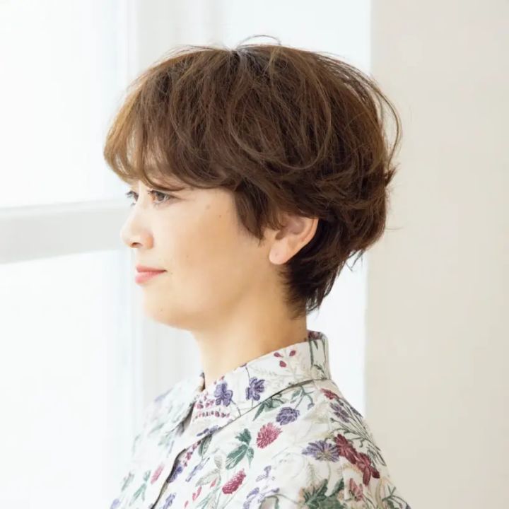 ゆるふわショートのサイド