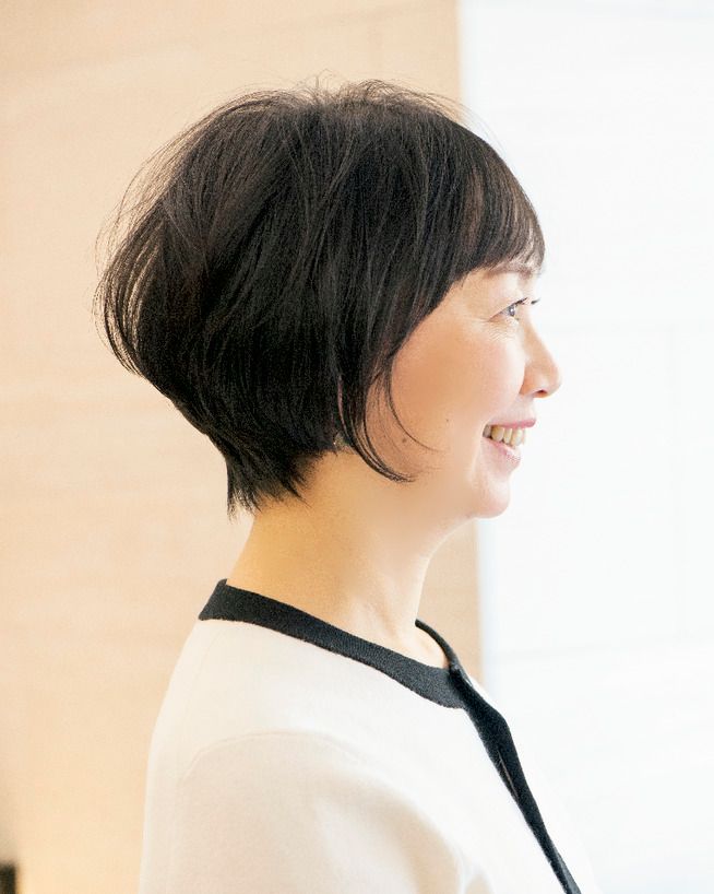 ひし型ショートのサイド