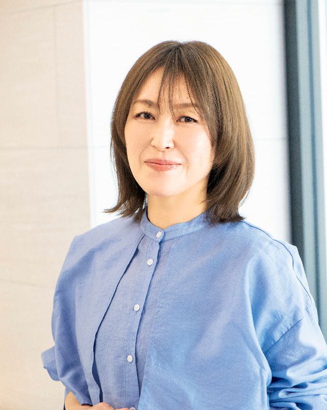 50代に似合うニュアンスボブ