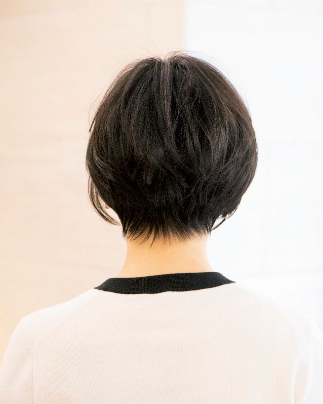 ひし形ショートのバック