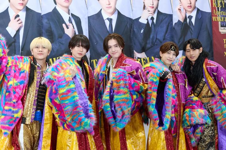 KEY TO LIT キテレツ 佐々木大光、井上瑞稀、岩崎大昇、中村嶺亜、猪狩蒼弥 記者会見