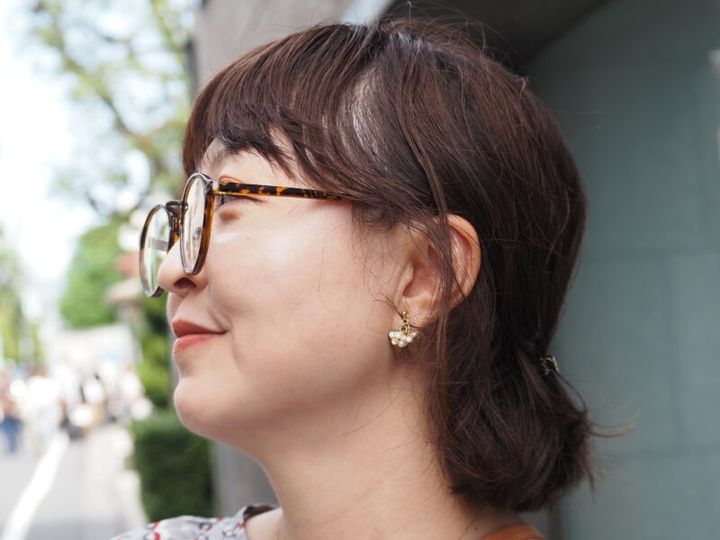 作家もののピアス