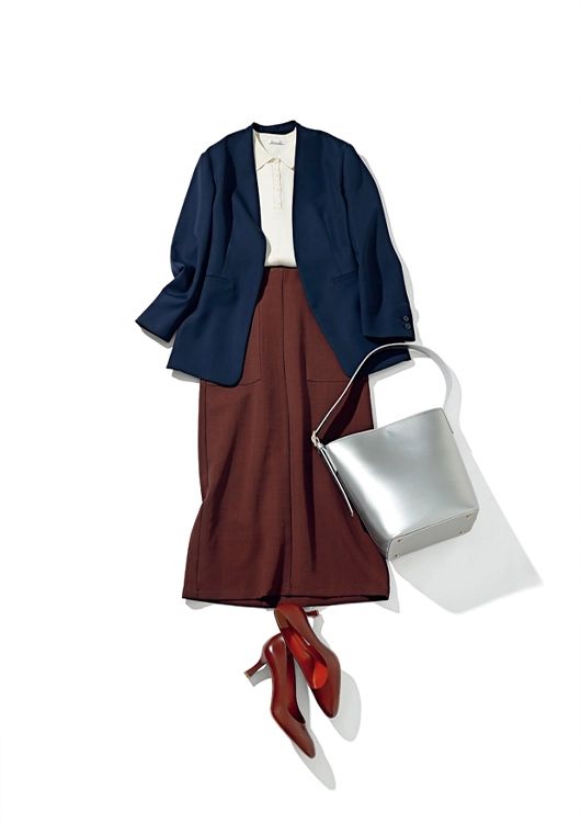 シゴデキ感漂う通勤コーデ