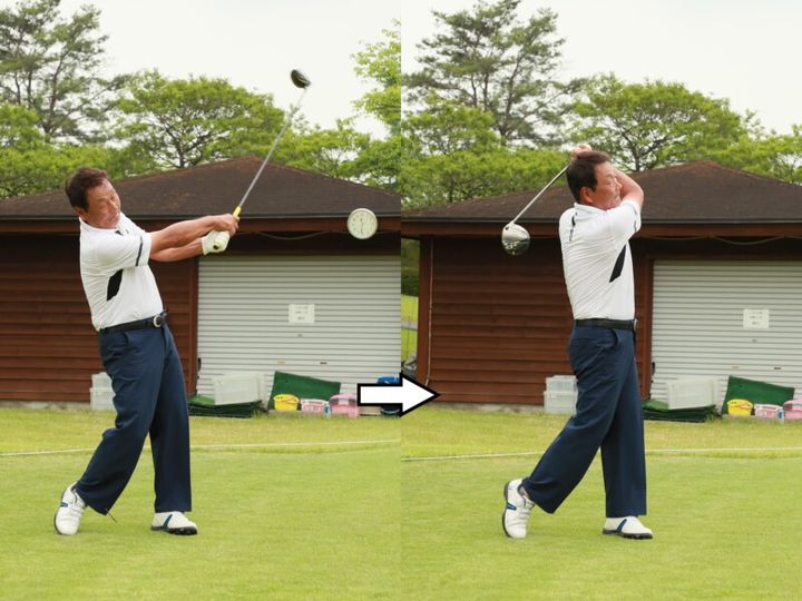 歳をとっても深い捻転で飛ばすコツ！シニアプロが解説