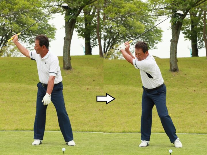 歳をとっても深い捻転で飛ばすコツ！シニアプロが解説