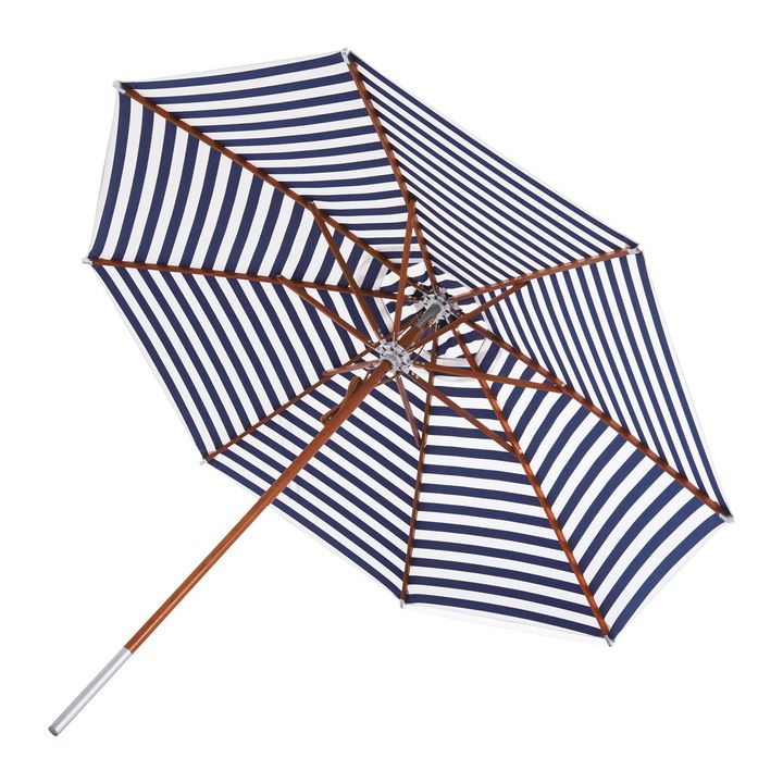 「メッシーナアンブレラ Φ270」（ダークブルーストライプ） ¥132,880／FRITZ HANSEN（フリッツ・ハンセン 東京）