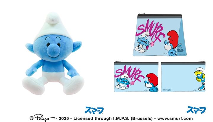 “スマーフ”グッズ展示・販売