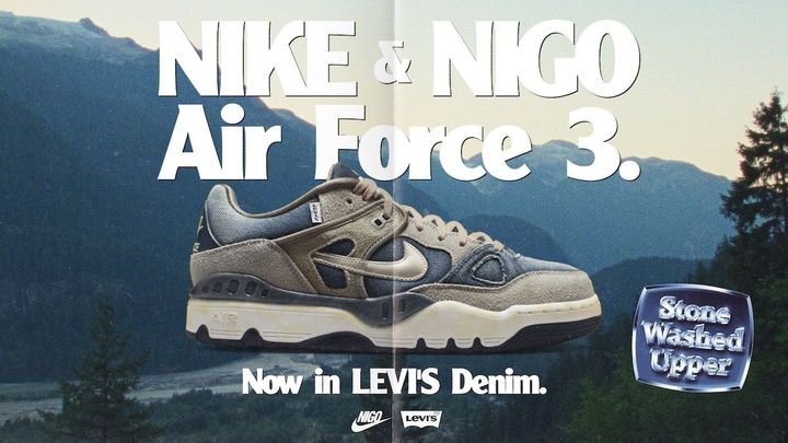 「Levi’s® x NIGO x Nike Air Force 3 Low」¥23,760