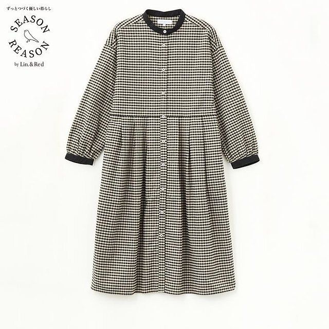 しまむらSEASON REASON起毛ワンピース