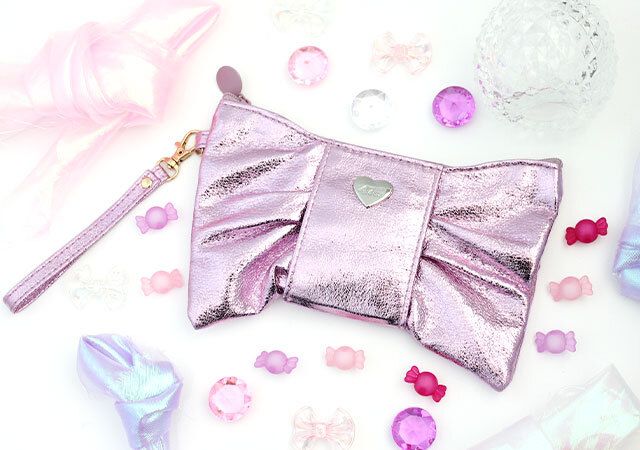 しなこちゃんプロデュース キラキラ☆BIGリボンポーチ