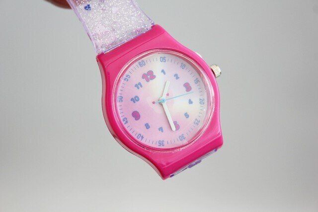 miniしなこクリア腕時計