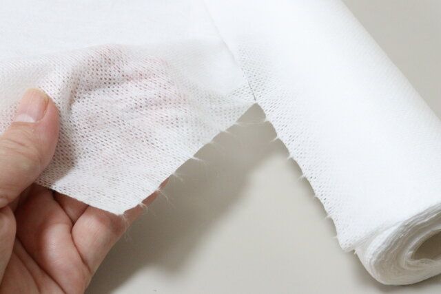 ダイソーのミシン目入り不織布ロール