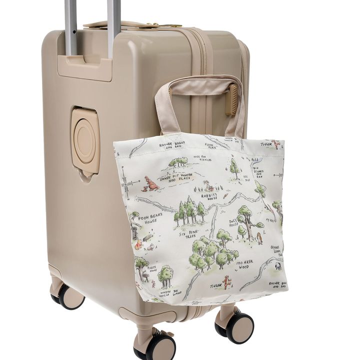 プー＆フレンズ スーツケース(S) バッグ付き POOH TRAVEL03