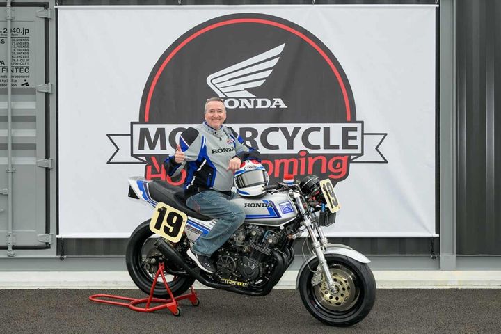 フレディ・スペンサーがCB1000Fに乗った！ Honda モーターサイクル ホームカミング 熊本 2025